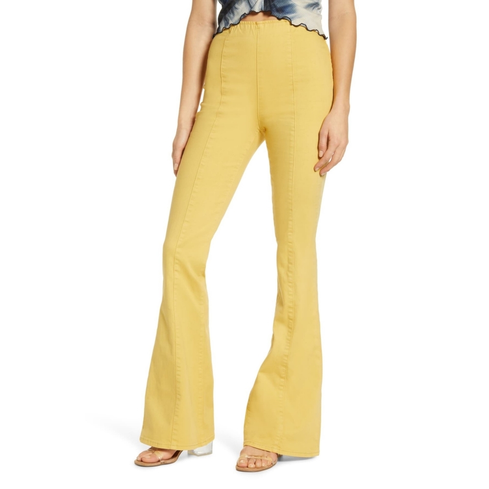 Band of Gypsies flare high rise jeans